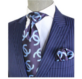 CC 7 | Navy & Blue | Tie & Pocket Square