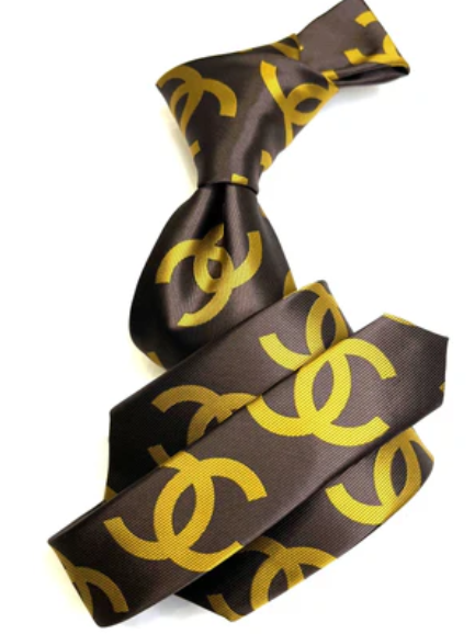 CC 3 | Brown & Yellow | Tie & Pocket Square