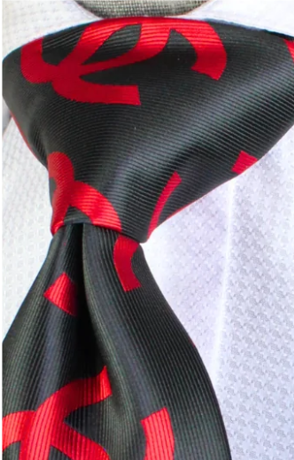 CC 4 | Black & Red | Tie & Pocket Square