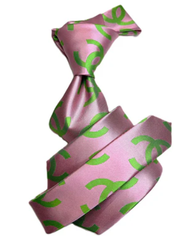 CC 5 | Pink & Green | Tie & Pocket Square