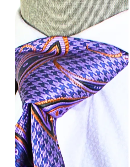 Krazy Paisley G4 | Egg Planet Turquoise & Yellow | Tie & Pocket Square