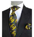 CC 6 | Black & Gold | Tie & Pocket Square