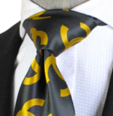 CC 6 | Black & Gold | Tie & Pocket Square