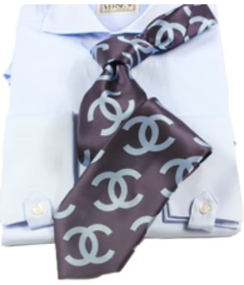 CC 7 | Navy & Blue | Tie & Pocket Square