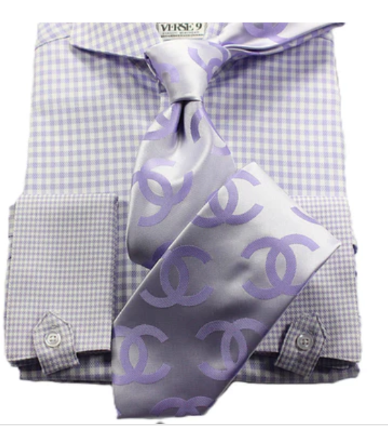 CC Solid 1 | Lavender | Tie & Pocket Square
