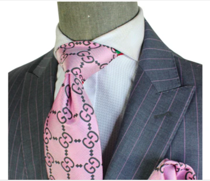 GG B10 | Pink | Tie & Pocket Square