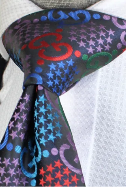 GG Star 1 | Multi-Color | Tie & Pocket Square
