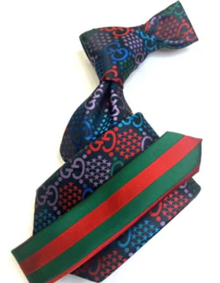 GG Star 1 | Multi-Color | Tie & Pocket Square